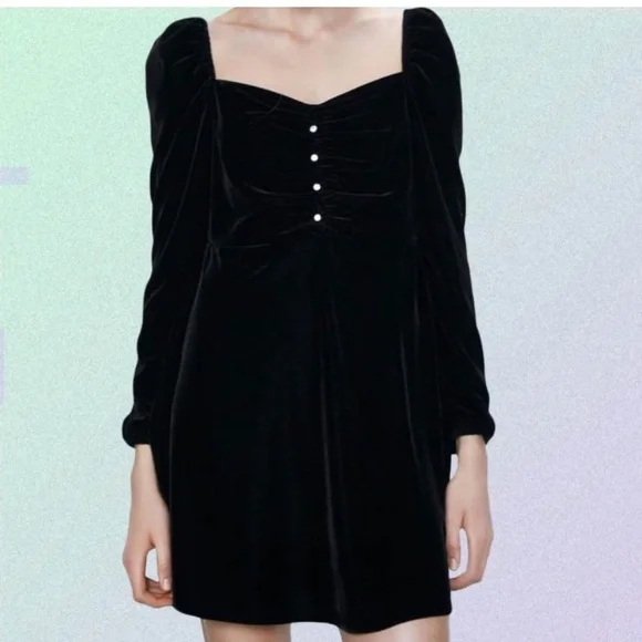 long sleeve velvet dresses Keaton Black Velvet Long-Sleeve Open-Back Maxi Dress  Club L London